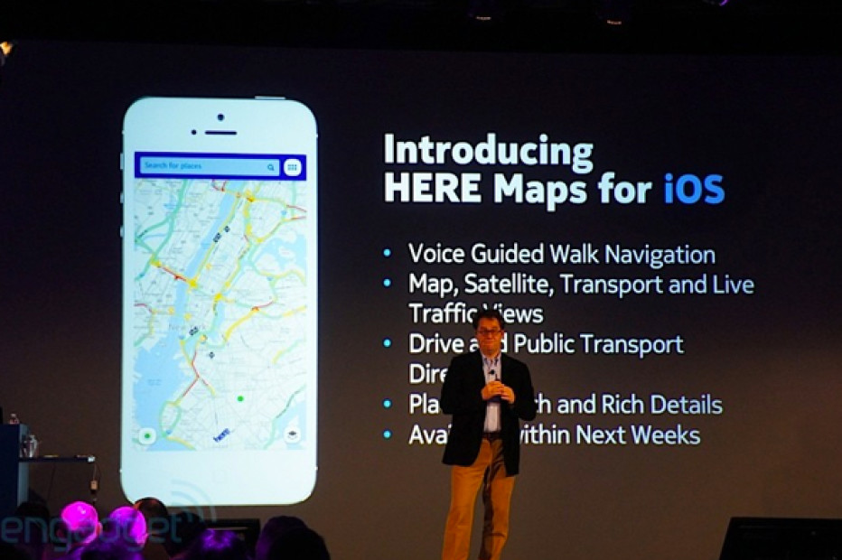 Nokia полностью переделала приложение HERE для iOS