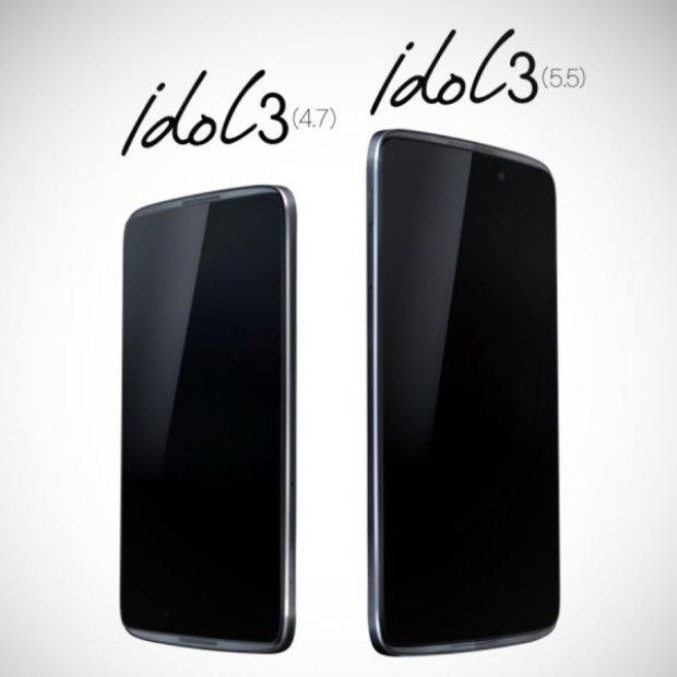 Alcatel OneTouch Idol 3 — первый взгляд на смартфоны
