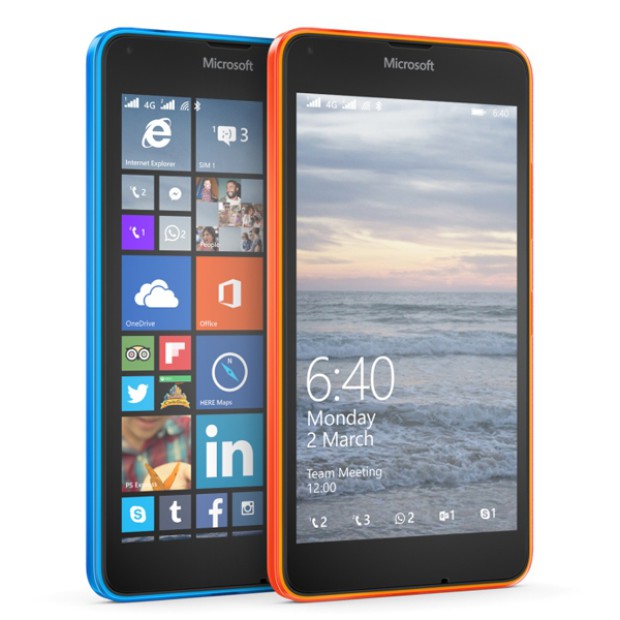 MWC 2015: Microsoft представила смартфоны Lumia 640 и 640 XL